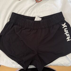 Hurley Women's Athletic Black Shorts